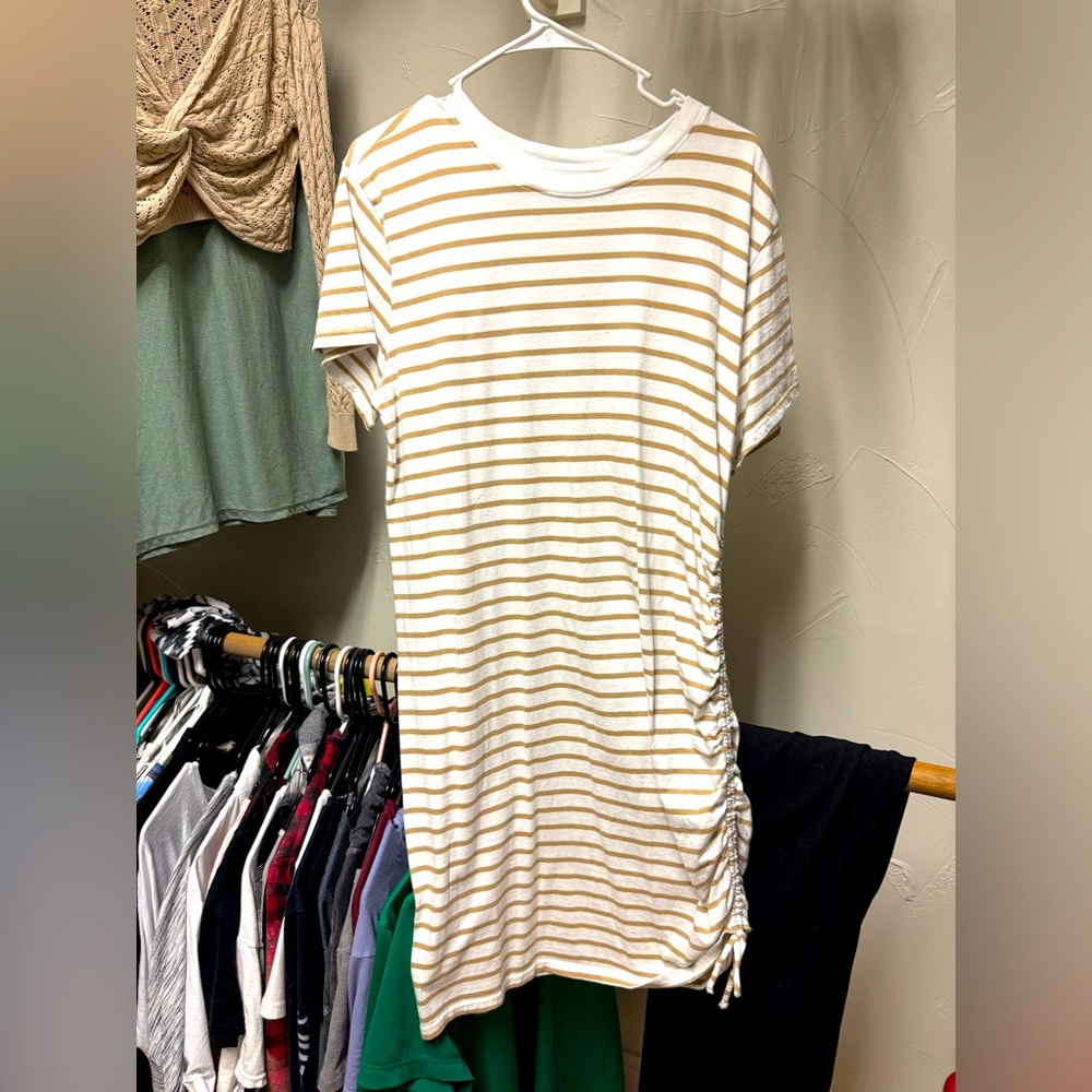Striped T-Shirt Dress